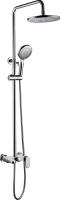 Душевая система со смесителем Boheme Spectre 458-CR монтаж настенная без термостата Chrome