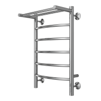 Полотенцесушитель электрический Terminus Классик с полкой П6  40x65 4670078531384 хром