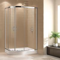 Душевой угол Cezares Eco ECO-O-RH-2-100/80-C-Cr прямоугольная-асимметричная  стекла , профиль 