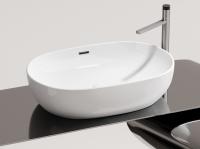 Раковина накладная овальная Ceramica Nova Element CN6064 фарфор цвет белый