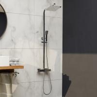 Душевая система со смесителем RGW Shower Panels 21140122-01 монтаж настенная с термостатом хром