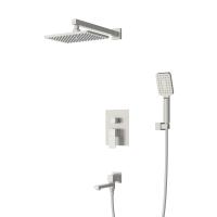 Душевая система со смесителем Cezares Slider SLIDER-VDSET-IN монтаж встраиваемая в стену без термостата сатин