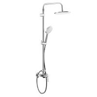 Душевая система со смесителем Damixa Jupiter 977710000 монтаж настенная без термостата хром