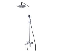 Душевая система со смесителем Bravat Opal F6125183CP-A3-RUS монтаж настенная без термостата хром