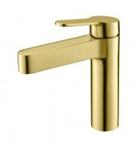 Смеситель для раковины BelBagno Delta DEL-LVM-BORO брашированное золото