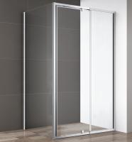 Душевой угол Cezares Variante VARIANTE-AH-1-110/120-90-C-Cr прямоугольная  стекла , профиль хром