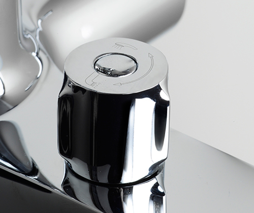 Смеситель для ванны или душа Wasserkraft Leine 3501 настенный 
без термостата хром