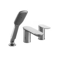 Смеситель для ванны Bravat Gina F565104C-2-ENG на борт ванны 
без термостата хром
