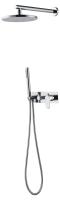 Душевая система со смесителем Boheme Spectre 454-CR монтаж встраиваемая в стену без термостата хром
