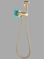 Гигиенический душ ALMAes Agata AL-877-09 встраиваемый в стену бронза