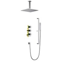 Душевая система со смесителем Timo Selene SX-2229/00SM монтаж встраиваемая в стену с термостатом хром