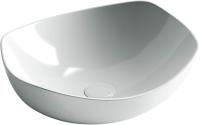 Раковина накладная овальная Ceramica Nova Element CN5017 фарфор цвет белый
