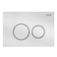 Кнопка смыва механическая D&amp;K Bayern DB1529016 цвет белый