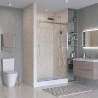 Душевая дверь BelBagno Marino MARINO-2-BF-1-120-C-CR 120 см стекла прозрачные, профиль хром