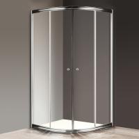 Душевой угол Cezares Giubileo GIUBILEO-R-2-100-SCORREVOLE-C-Cr четверть круга  стекла прозрачные, профиль хром