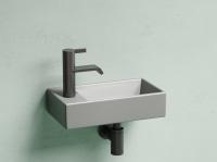 Раковина подвесная прямоугольная Ceramica Nova Element CN6051RMH фарфор цвет серый матовый