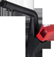 Смеситель для раковины Lemark Soul LM6008BR красный/черный