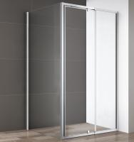 Душевой угол Cezares Variante VARIANTE-AH-1-100/110-100-C-Cr прямоугольная  стекла прозрачные, профиль хром