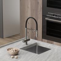 Смеситель для кухни Sancos Imola SC4010BNbh с подключением к фильтру брашированный никель