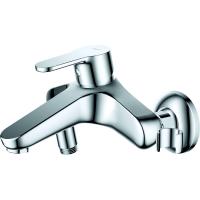 Смеситель для ванны или душа D&K Rhein DA1393201 настенный 
без термостата хром