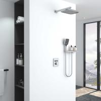 Душевая система со смесителем Vincea  VSFW-321MT1RCH монтаж встраиваемая в стену с термостатом хром