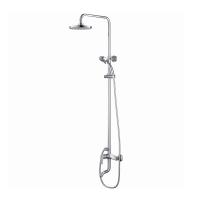 Душевая система со смесителем D&K Rhein DA1393701B07 монтаж настенная без термостата хром