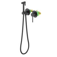 Гигиенический душ Timo Saona 2339/03SM встраиваемый в стену черный