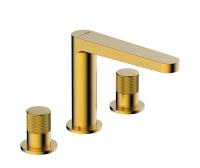 Смеситель для раковины Wasserkraft Schunter 8235 матовое золото