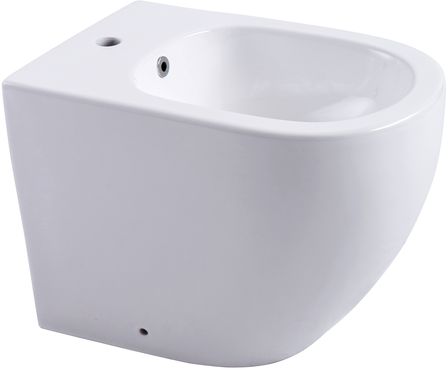 Биде приставное Aquanet Cetus Cetus 2.0 B1 керамика, цвет белый