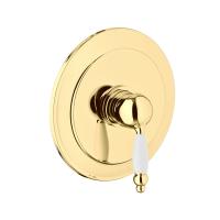 Смеситель для душа Webert Dorian DO880101010 встраиваемый в стену 
без термостата золото