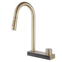 Смеситель для кухни Abber Wasser Kreis AF8114G без подключения к фильтру матовое золото