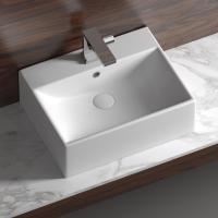 Раковина накладная прямоугольная Ceramica Nova Element CN6040 фарфор цвет белый