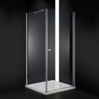 Душевой угол Cezares Elena Elena-A-1-90-C-Cr квадратная   стекла , профиль 