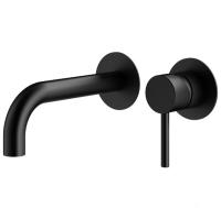 Смеситель для раковины Plumberia Selection IXO KITXO1135NO210 черный матовый