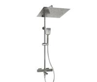 Душевая система со смесителем Wasserkraft  A199.119.126.010.CH Thermo монтаж настенная с термостатом хром