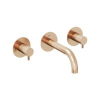 Смеситель для раковины Ravak Espirit X070350 розовое золото матовое