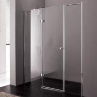 Душевая дверь Cezares Elena ELENA-W-B-13-90+60/60-C-Cr 120 см стекла прозрачные, профиль хром