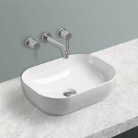 Раковина накладная прямоугольная Vincea  VBS-102 фарфор цвет белый