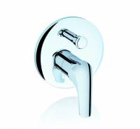Смеситель для душа на 2 выхода Ravak Rosa X070014 встраиваемый в стену 
без термостата хром