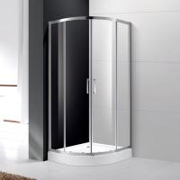 Душевой угол Cezares Molveno MOLVENO-R-2-80-C-Cr-IV четверть круга  стекла , профиль 