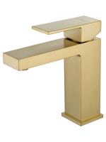 Смеситель для раковины Wonzon &amp; Woghand Cube WW-88139016-BG брашированное золото