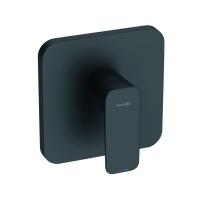 Смеситель для душа Kludi Pure&Style 406553975 встраиваемый в стену 
без термостата черный матовый