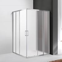 Душевой угол Cezares Molveno MOLVENO-AH-22-120/110-P-Cr квадратная   стекла , профиль хром