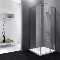 Душевой угол Cezares Verona VERONA-A-1-100-C-Cr квадратная   стекла , профиль 