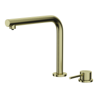 Смеситель для кухни Omoikiri Nara 2 Plus 4994486 с подключением к фильтру светлое золото