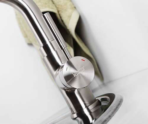 Смеситель для кухни Wasserkraft Wern 4266 без подключения к фильтру никель