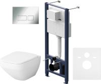 Комплект инсталляции с подвесным унитазом Am.Pm Inspire V2.0 IS47051.50A1700 крышка-сиденье , клавиша смыва  