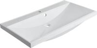 Раковина накладная прямоугольная Aquanet Нота 284114 960 цвет белый