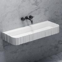 Раковина  прямоугольная Abber STEIN AS2652-1.0 искусственный камень цвет белый матовый