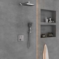 Душевая система со смесителем Vincea  VSFW-4211CH монтаж встраиваемая в стену без термостата хром